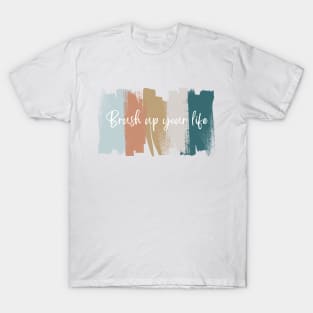 Abstract Brush Strokes Tee T-Shirt